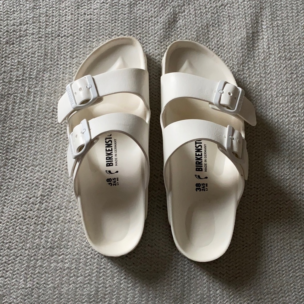 White Birkenstocks